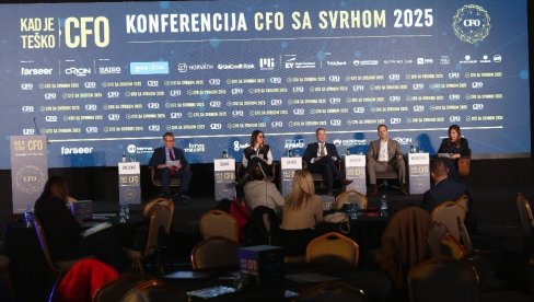 KONFERENCIJA CFO SA SVRHOM 2025: Kad je teško - CFO, nova era finansijskih direktora KONFERENCIJA CFO SA SVRHOM 2025: Kad je teško - CFO, nova era finansijskih direktora