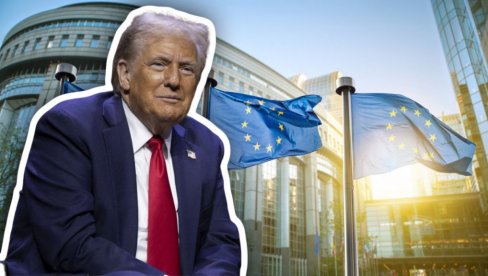 SVE SE VRTI OKO JEDNE ZEMLJE: Tramp udara EU carinama od 50% – Evropa u šoku, rat počinje