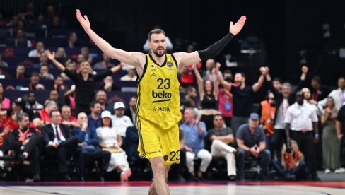 TURSKA KLIČE SRBINU! Marko Gudurić ponovo heroj Fenerbahčea, cela hala mu skandirala ime (VIDEO)
