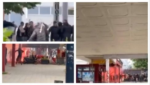 УЗНЕМИРУЈУЋИ СНИМЦИ! Језива туча навијача - гробари и делије у страшном окршају (ВИДЕО) УЗНЕМИРУЈУЋИ СНИМЦИ! Језива туча навијача - гробари и делије у страшном окршају (ВИДЕО)