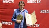 PUTOKAZ U VREMENU POGREŠNIH ZNAKOVA: Pesniku Slobodanu Joviću uručena nagrada Meša Selimović, priznanje Večernjih novosti (FOTO)