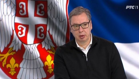 ВУЧИЋ СЕ ОБРАЋА: Председник гост Дневника