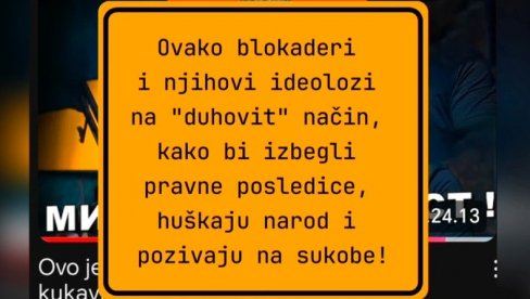 ДА МУ Ј***МО МИР И СТАБИЛНОСТ! Ево како блокадери са идеологом Жунићем позивају на насиље ДА МУ Ј***МО МИР И СТАБИЛНОСТ! Ево како блокадери са идеологом Жунићем позивају на насиље