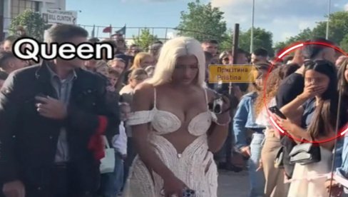 ŠOK MATURA U PRIŠTINI: Haljina zvana glamur i drama  - deca zinula od čuda kad su je videla (FOTO)