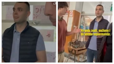 BRUTALNO KRŠE ZAKON: Luku Laloševića, studenta FPN-a, nisu hteli da puste na fakultet dok ne da dokumenta na uvid! (VIDEO)