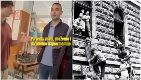 BLOKADERI OPONAŠAJU NACISTE: Slike govore više od reči - Ovako su oni pre 90 godina branili Jevrejima ulazak na fakultete (FOTO) BLOKADERI OPONAŠAJU NACISTE: Slike govore više od reči - Ovako su oni pre 90 godina branili Jevrejima ulazak na fakultete (FOTO)