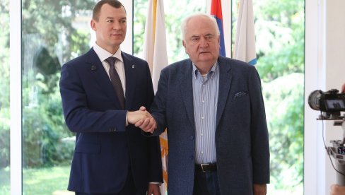 ПРИЈАТЕЉСТВО РУСИЈЕ И СРБИЈЕ НИКАДА ЈАЧЕ: Михаил Дегтјарјов у посети Београду ПРИЈАТЕЉСТВО РУСИЈЕ И СРБИЈЕ НИКАДА ЈАЧЕ: Михаил Дегтјарјов у посети Београду