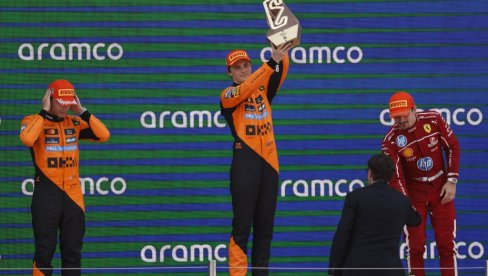 HAOS NA KRAJU TRKE FORMULE 1 U ŠPANIJI! Ferstpen izazvao džumbus, Oskar Pjastri odneo pobedu!