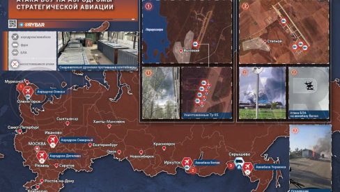 BIVŠI FRANCUSKI ŠPIJUN TVRDI: Američke obaveštajne službe stoje iza ukrajinskog napada na ruske avione