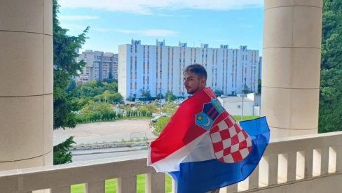СТУДЕНТ СА ШАХОВНИЦОМ НА РАМЕНИМА ХОЋЕ РАДИКАЛИЗАЦИЈУ БЛОКАДА: Састајао се са Пицулом - наговара на сукобе са полицијом