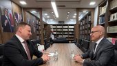 ВУЧЕВИЋ СА СЛОВАЧКИМ АМБАСАДОРОМ: Суверенистичка политика председника Вучића и премијера Фица на понос оба народа