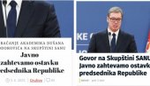 МАНИПУЛАТОРИ ИЗ ШОЛАКОВИХ МЕДИЈА: Ево како представљају говор једне нервозне особе којој смета све живо у Србији (ФОТО)