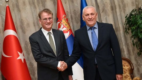 МИНИСТАР НАУКЕ БЕЛА БАЛИНТ РАЗГОВАРАО СА АМБАСАДОРОМ ТУРСКЕ: Сарадња  с турским  научно-технолошким парковима
