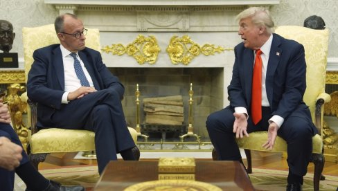 MERC DUGO RAZGOVARAO A TRAMPU: Nemački kancelar otkrio šta je rekao američkom lideru o Ukrajini
