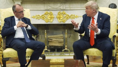 ТРАМП ПРИМИО МЕРЦА: Открио шта му је Путин рекао о Украјини, сасекао немачког канцелара једном реченицом ТРАМП ПРИМИО МЕРЦА: Открио шта му је Путин рекао о Украјини, сасекао немачког канцелара једном реченицом