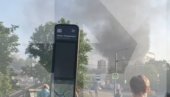 ГОРИ НОВА ЗГРАДА: Пожар локализован на 20 квадратних метара (ВИДЕО)