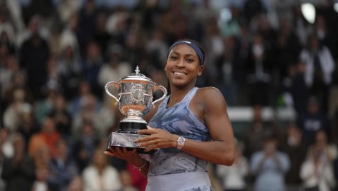LENGLEN ZA KOKO GOF: Iznenađenje! Američka teniserka osvojila Rolan Garos!