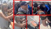 БЕЗИДЕЈНА ОПОЗИЦИЈА НАСТАВЉА СА СВОЈИМ НАСИЛНИЧКИМ ПОНАШАЊЕМ: Ножевима покушавају да преузму власт