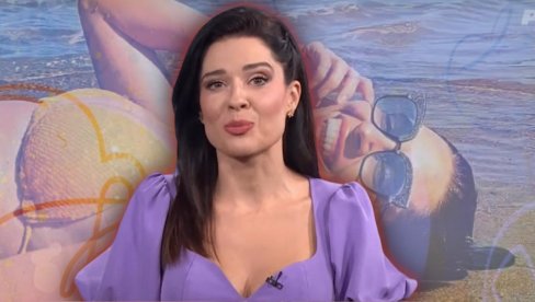 SKINULA SE VODITELJKA RTS-a: Pokazala kako izgleda u bikiniju - pesak pod njom je manje vreo (FOTO)