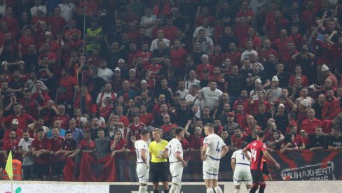 BRUKA I SRAMOTA! FIFA nagradila Albance za brutalno vređanje Srba u Tirani