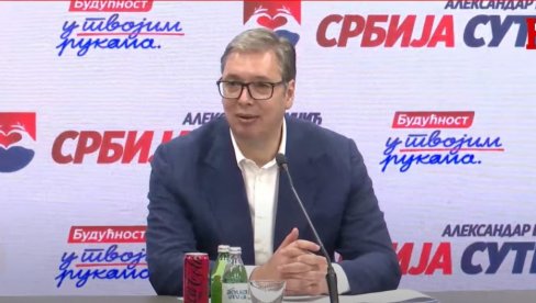 УБЕДЉИВА ПОБЕДА ЛИСТЕ НЕ ДАМО СРБИЈУ - АЛЕКСАНДАР ВУЧИЋ У ЗАЈЕЧАРУ: Вучић објавио резултате
