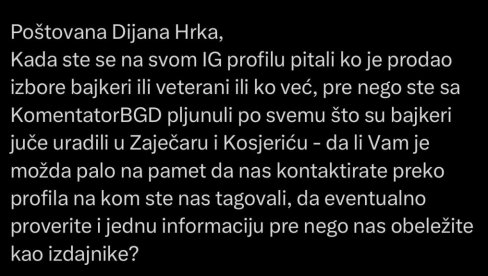 Posle gubitka izbora u Zaječaru i Kosjeriću, blokaderi krenuli i na Dijanu Hrku, majku Stefana Hrke!!!