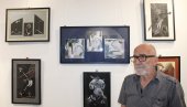 KOLAŽIMA ISTRAŽUJE GRANICE APSTRAKTNOG: Izložba radova Radoslava Raše Golubovića, nastalih u poslednjih osam meseci, u galeriji Valjevo
