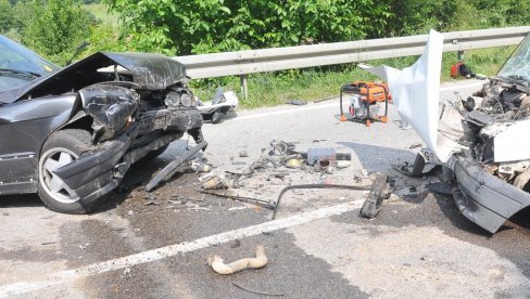 MANJE POVREĐENIH NEGO LANE: U maju 48 saobraćajnih nezgoda na području PU Kraljevo