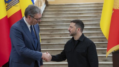 ЗЕЛЕНСКИ ЗАХВАЛИО ВУЧИЋУ: Кијев цени подршку Србије суверенитету и територијалном интегритету Украјине
