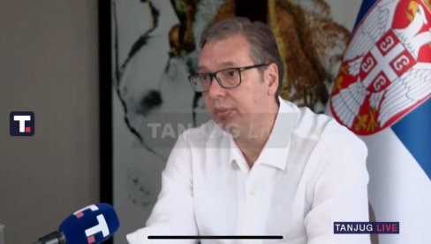 SRBIJU NISU USPELI DA SRUŠE I NIKADA JE NEĆE SRUŠITI: Vučić iz Praga za Tanjug