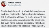 ИДЕОЛОГ БЛОКАДЕРА ОПЕТ ПОДРЖАЛА РЕКТОРА: Ђокић пљувао по Србији у Бриселу! (ФОТО)
