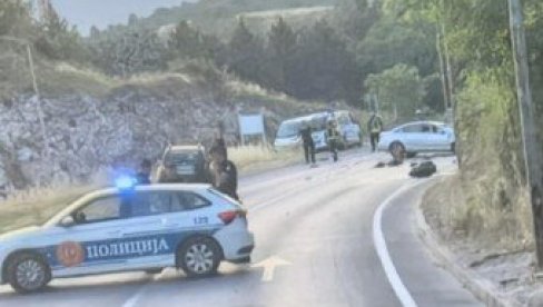 ТЕШКА САОБРАЋАЈНА НЕСРЕЋА У НИКШИЋУ: Страдао мотоциклиста