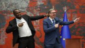 ВУЧИЋ СА ЛЕГЕНДАРНИМ ЈУСЕИНОМ БОЛТОМ Он је први званични амбасадор изложбе Експо 2027: Да оборимо све рекорде и будемо најбољи свих времена
