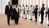 VUČIĆ SE OBRATIO NAKON DOLASKA U UAE: Prijateljstvo i međusobno poštovanje koje neguju naše dve zemlje potvrđuje se iznova svakim susretom
