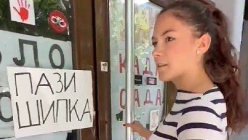 TROJE BLOKADERA MALTRETIRA 3.000 STUDENATA: Ni LJubicu Patrik, studentkinju Pravnog fakulteta  blokaderi danas nisu pustili na fakultet