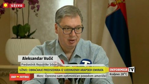 ВУЧИЋ О БИН ЗАЈЕДУ: То је једини човек у свету који је разговарао са свим протагонистима светске политике за претхнодна 24 сата