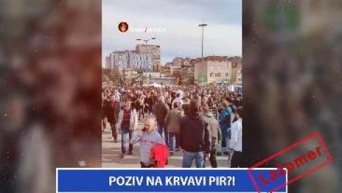 ПОЗИВ НА КРВАВИ ПИР?! (ВИДЕО) ПОЗИВ НА КРВАВИ ПИР?! (ВИДЕО)
