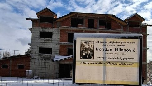 MALI GOSTI STIŽU SLEDEĆE GODINE: Nastavljena izgradnja dečijeg odmarališta na Bešnjaji kod Kragujevca