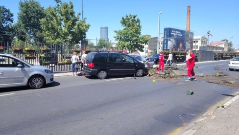 SUDAR KOD SAJMA: Hitna pomoć brzo intervenisala (FOTO)
