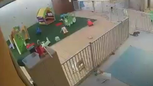 ZASTRAŠUJUĆ SNIMAK: Iran kasetnom bombom pogodio vrtić u Izraelu, sve je uništeno (VIDEO)