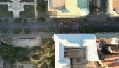 POMPEZNO NAJAVLJIVALI VELIKI SKUP: Evo koliko se blokadera okupilo u Beogradu (FOTO)