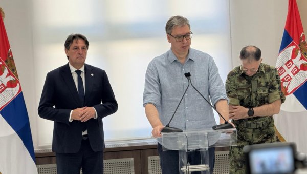 ПО ПРВИ ПУТ ЋЕМО ИМАТИ 85 ОДСТО ПОПУЊЕНОСТИ ЗА НАШЕ СПЕЦИЈАЛНЕ ЈЕДИНИЦЕ Вучић: Сада имамо 868 пријављених додатно ПО ПРВИ ПУТ ЋЕМО ИМАТИ 85 ОДСТО ПОПУЊЕНОСТИ ЗА НАШЕ СПЕЦИЈАЛНЕ ЈЕДИНИЦЕ Вучић: Сада имамо 868 пријављених додатно