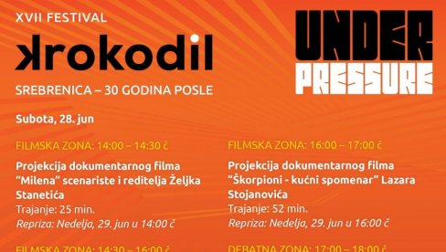 ROKFELER PLAĆA NVO KOJE ORGANIZUJU BLOKADERSKI FESTIVAL KROKODIL: Masne pare uložene da Srbe proglase za genocidan narod