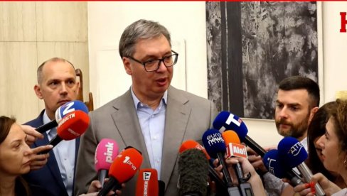 VUČIĆ O SUDBINI GRAĐANA ZA VIDOVDAN: Nasilnici će biti pohapšeni, i mirno će im proći taj dan VUČIĆ O SUDBINI GRAĐANA ZA VIDOVDAN: Nasilnici će biti pohapšeni, i mirno će im proći taj dan