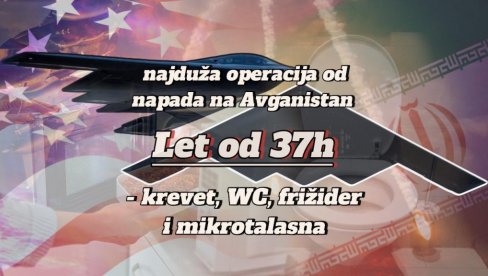 WC I MIKROTALASNA U BOMBARDERIMA: Kako je izgledao američki napad na Iran - piloti mogli i da odspavaju tokom leta od 37 sati (FOTO)