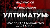 ULTIMATUM ZA RUŠENJE SRBIJE: Blokaderi nameću monstruozne stvari i jezik neprijatelja Srbije ULTIMATUM ZA RUŠENJE SRBIJE: Blokaderi nameću monstruozne stvari i jezik neprijatelja Srbije