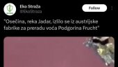TO NI PAS S MASLOM NE BI POJEO Ispušteni sok u reku za Šolakove medije su probna bušenja i genocid u reci Jadar (FOTO)