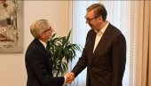 VUĆIĆ SA ODLAZEĆIM FRANCUSKIM AMBASADOROM: Razgovarali smo o svim važnim aspektima našeg partnerstva