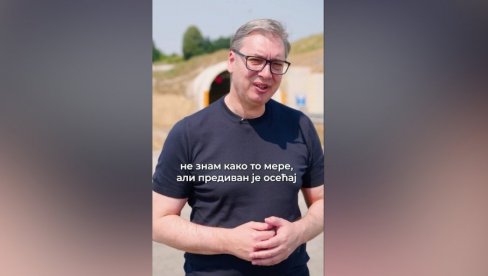 УРАДИЛИ СМО НЕШТО ШТО ЈЕ БИО САН ГЕНЕРАЦИЈА Вучић: У раду леже наше будуће победе, наставићемо да градимо и да радимо (ВИДЕО)