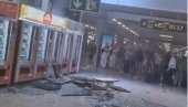 PANIKA NA AERODROMU: Srušio se deo krova, ima povređenih - haos na Majorci (VIDEO)